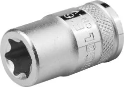 Торцовая головка E18 KRAFTOOL 1/2 Cr-V сталь хромированная 27810-18_z01