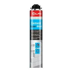 Клей-пена для газобетонных блоков Sila Silfix cement super block, 750 мл SFCSB750