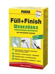 Шпаклевка гипсовая PUFAS Full+Finish Spachtel финишная 2кг 1-003003092