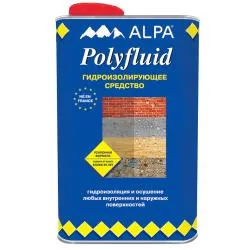 Гидроизоляция ALPA Polyfluid  защита от влаги (1л)