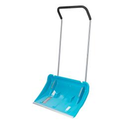 Скрепер Palisad LUXE для уборки снега, полипропилен, колеса, 750х445х1275 мм, рукоятка с ПВХ 61800
