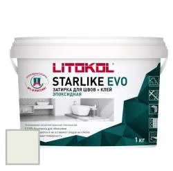 Затирка эпоксидная Litokol Starlike EVO S.200 Слоновая кость 1кг 485210002