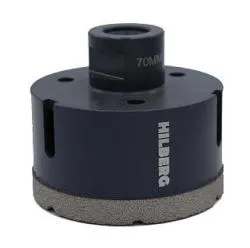 Коронка алмазная HILBERG super hard 70мм HH670