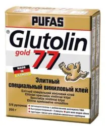 Клей обойный усиленный PUFAS Glutolin 77 Gold элитный специальный 200г 062151074