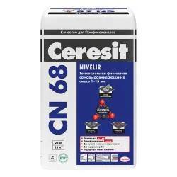 Наливной пол (ровнитель) Ceresit CN68 финишный самовыравнивающийся 25кг 1668617