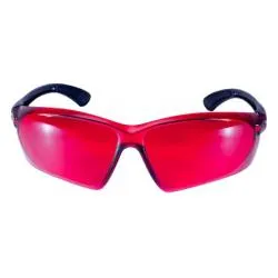Очки лазерные visor red/ ADA