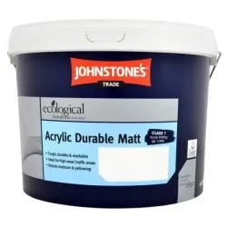 Краска для влажных помещений Johnstone`s Acrylic Durable Matt 10 л.