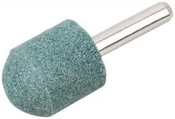Шарошка абразивная ( по камню, мрамору, кафелю), хвостовик 6 мм, цилиндр закругленный 20 х 25 мм FIT