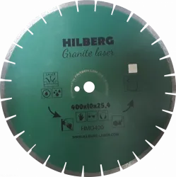 Диск алмазный HILBERG GRANITE LASER 400мм HMG400