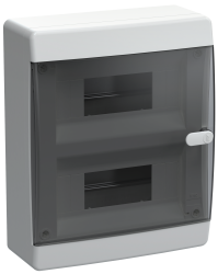 Бокс навесной IEK UNION Compact ЩРН-П-18 IP41 18 модулей прозрачная дверца UIC-KP12-N-18-41-K01