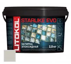 Затирка эпоксидная Litokol Starlike EVO S.210 Серо-бежевый 2.5кг 485250003