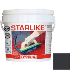 Затирка эпоксидная Litokol Litochrom Starlike 2.5кг C.240 антрацит 478570002