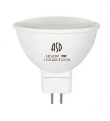 Лампа светодиодная LED-JCDR-standard 5.5Вт GU5.3 4000К/ASD