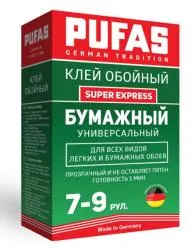 Клей обойный универсальный PUFAS бумажный 180г 022018092