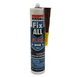 Клей-герметик МС-полимерный SOUDAL FIX ALL FLEXI коричневый 290мл 134903