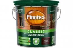 Пропитка декоративная для защиты древесины Pinotex Classic AWB тик 2,7 л.
