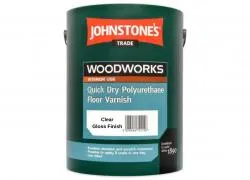 Паркетный лак Johnstone`s  Quik Dry Polyurethane Floor Varnish глянцевый 5 л.