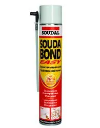 Пена-клей SOUDAL Soudabond Easy с трубкой 750мл 121621