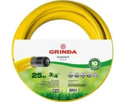 Шланг садовый COMFORT GRINDA Ø 3/4' х 25 м, 25 атм., 3-х слойный, армированный, 8-429003-3/4-25_z02