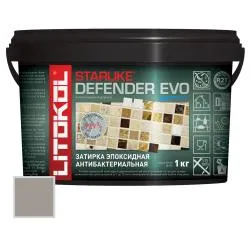 Затирка эпоксидная Litokol Starlike Defender EVO S.215 TORTORA 1кг 485680002