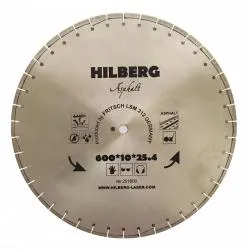 Диск алмазный HILBERG ASPHALT LASER 600мм HM313