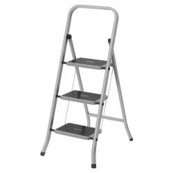 Стремянка стальная Сибртех 3 ступени с полимерным покрытием 97868
