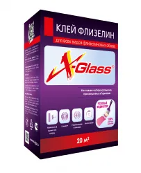 Клей X-Glass для флизелиновых обоев 200г