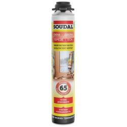 Пена монтажная SOUDAL профессиональна желтая зимняя 820мл 199004