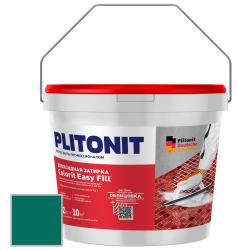 Эпоксидная затирка PLITONIT Colorit EasyFill трёхкомпонентная (1-10мм) изумрудный 2кг Н010418