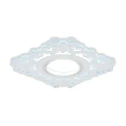 Светильник Gauss Backlight BL131 Квадрат/узор. Белый, Gu5.3, 3W, LED 3000K 1/40