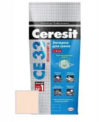 Затирка цементная Ceresit CE33 № 31 роса 2кг 2092322