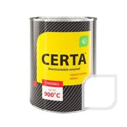 Термостойкая эмаль CERTA белая до 400 °C 0,8 кг