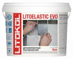 Клей полиуретановый Litokol LITOELASTIC EVO A+B двухкомпонентный 10кг 484140003