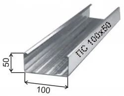 Профиль стоечный 100х50 4,5м Албес Strong