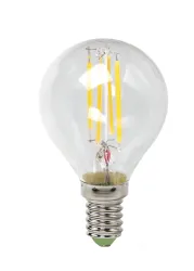 Лампа светодиодная LED-ШАР-PREMIUM 5Вт Е14 4000К прозрачная/ASD