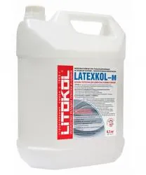 Добавка латексаная Litokol LATEXKOL-м для цементных клеевых смесей 8,5кг 112010005