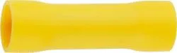 Гильза СВЕТОЗАР соединительная, изолированная, желтая, сечение кабеля 4-6мм2, 48А, 10шт