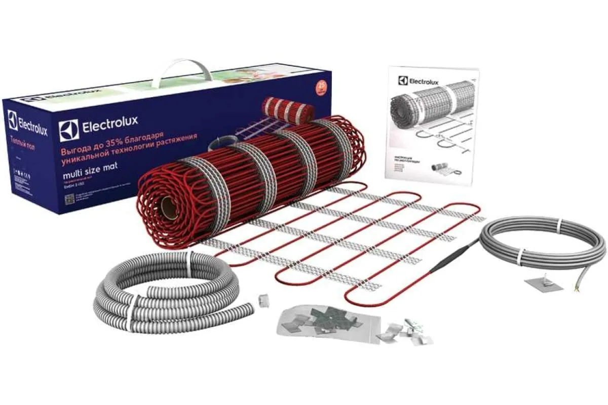 Нагревательный мат Electrolux Multi Size Mat 4.0-5.5м² 600Вт EMSM 2-150-4