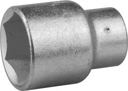 Головка торцовая НИЗ (1/2"), 40Х, шестигранная, оцинкованная, 24мм