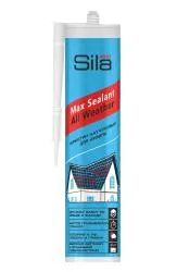 Sila PRO Max Sealant, All weather, каучуковый герметик для кровли, коричневый, 290 мл (1уп.-12шт.)