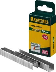 Скобы для степлера тонкие тип 140, 1000 шт KRAFTOOL 10мм