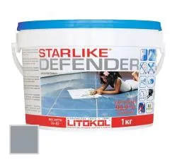 Затирка эпоксидная Litokol Starlike Defender C.480 Серебристо-серый 1кг 479690002