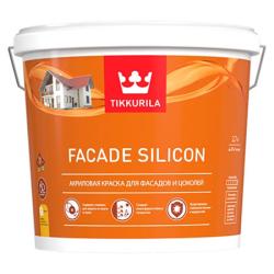 Краска акриловая TIKKIVALA/TIKKURILA FACADE SILICON для фасадов, глубокоматовая база A 2,7л 20580