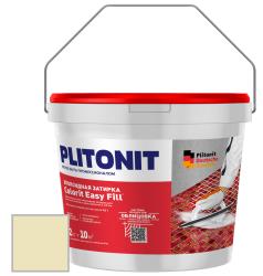Эпоксидная затирка PLITONIT Colorit EasyFill трёхкомпонентная (1-10мм) ванильный 2кг Н010320