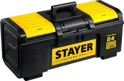 Ящик для инструмента "TOOLBOX-24" пластиковый, STAYER Professional