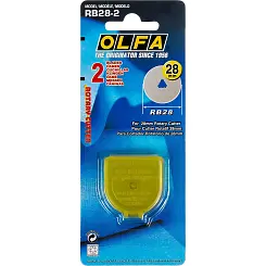 Лезвия OLFA 28мм специальные круговые OL-RB28-2