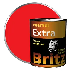 Эмаль ПФ-115 BRITZ EXTRA универсальная глянцевая красная 1,9кг