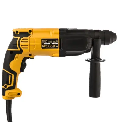 Перфоратор электрический Denzel RH-650-18, SDS-plus, 650 Вт, 2,0 Дж, 3 плюс 1 реж 26603