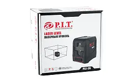 Лазерный уровень PLE-2A раб. диап.15м работа 8ч бат в компл. кр.лазер сумка магн.держатель 24 шт