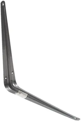 Уголок-кронштейн STAYER "MASTER", 345х300мм, серый